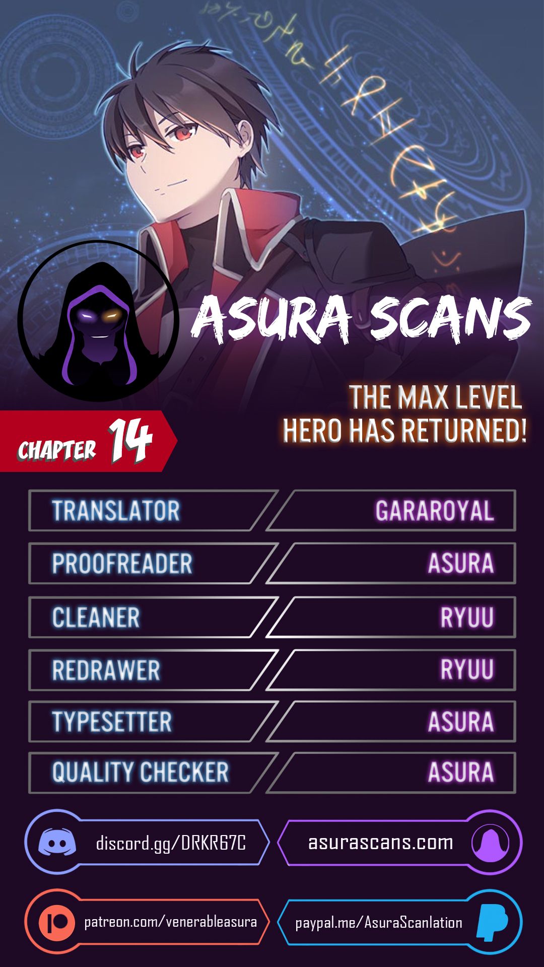 The MAX leveled hero will return! Chapter 14 1